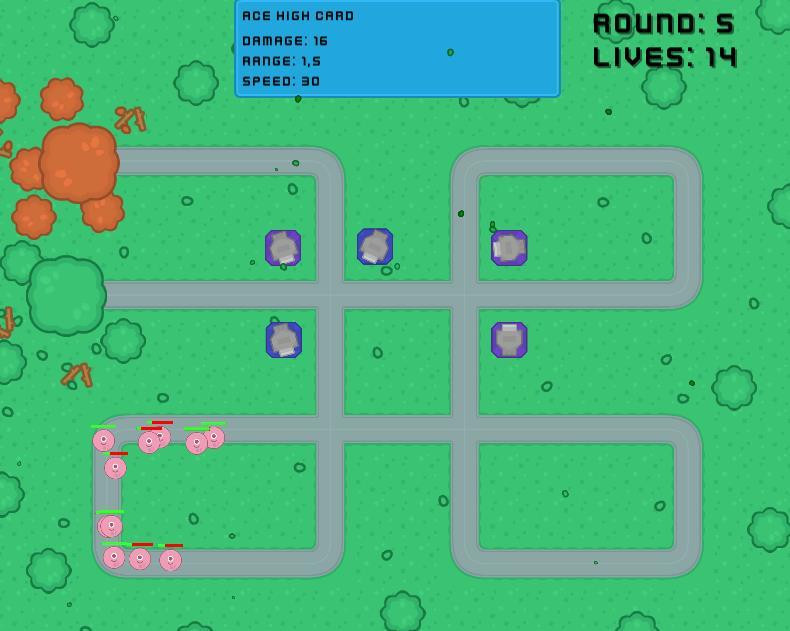 Poker Tower Defense (itch) - кадр 3