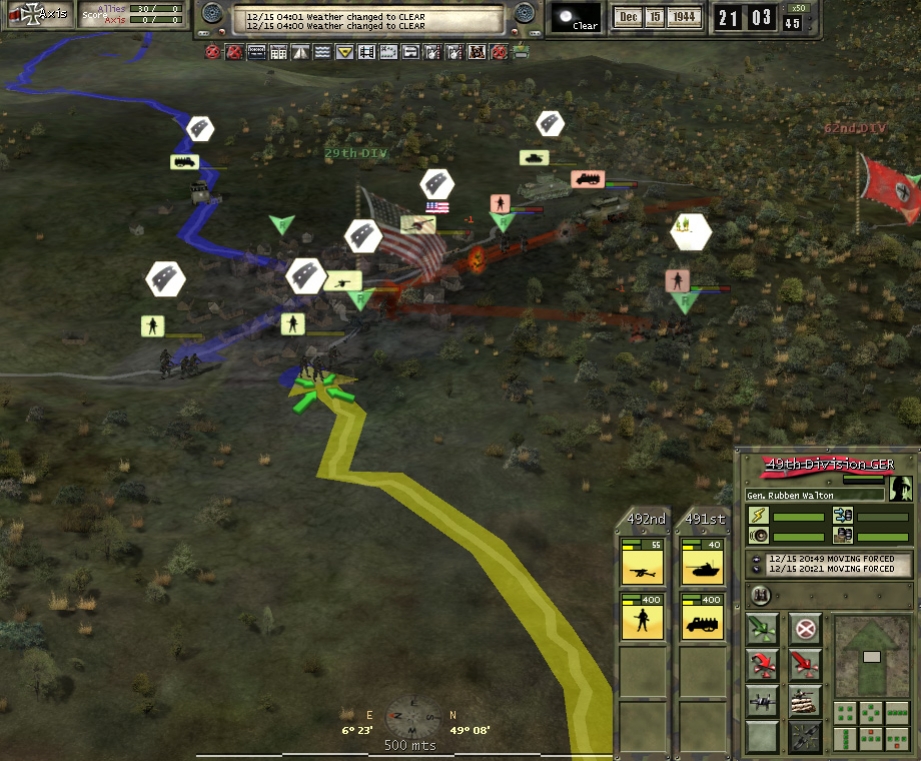 World War II General Commander - Operation: Watch on the Rhine - кадр 3
