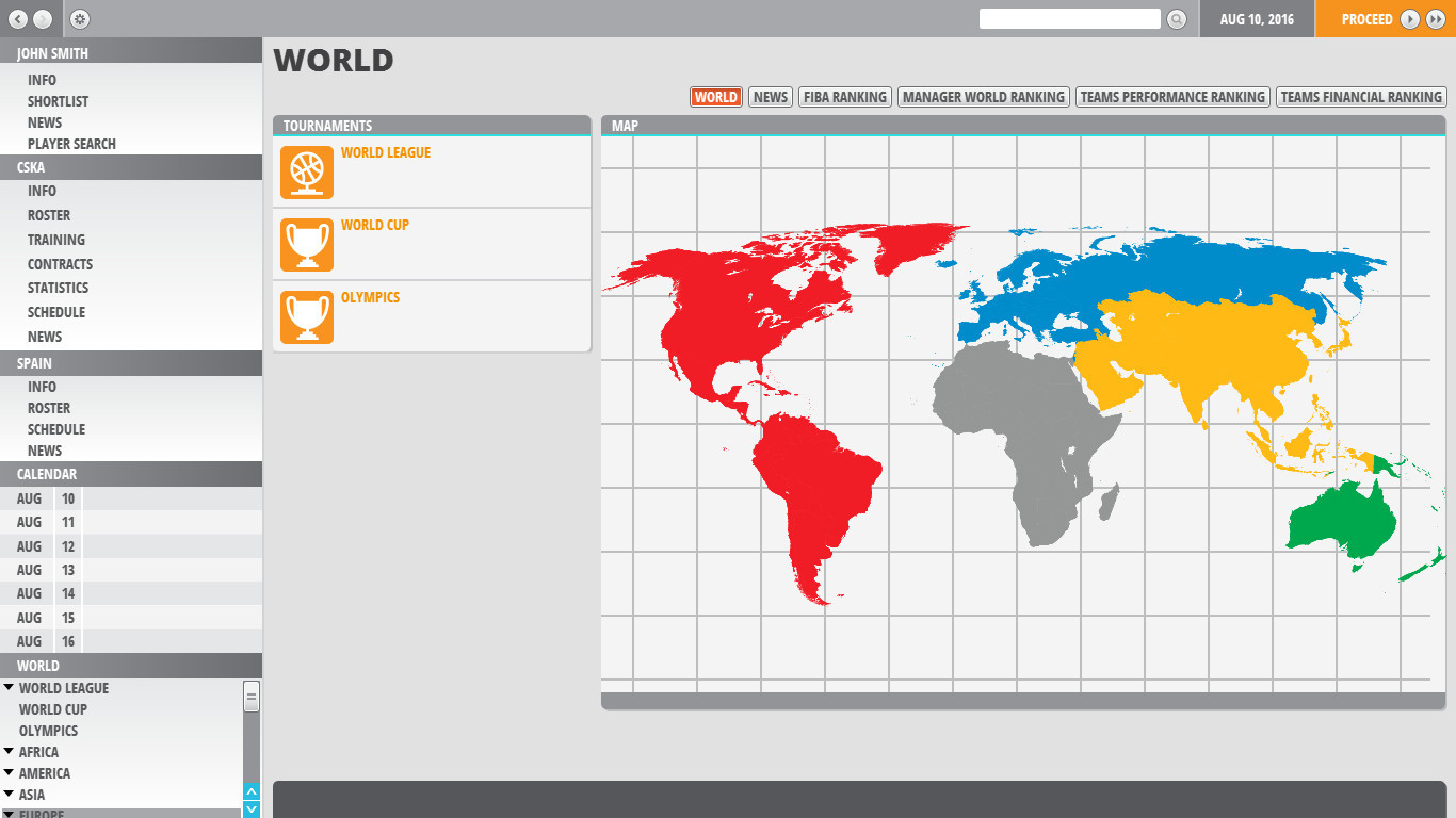 World Basketball Manager 2 - кадр 4
