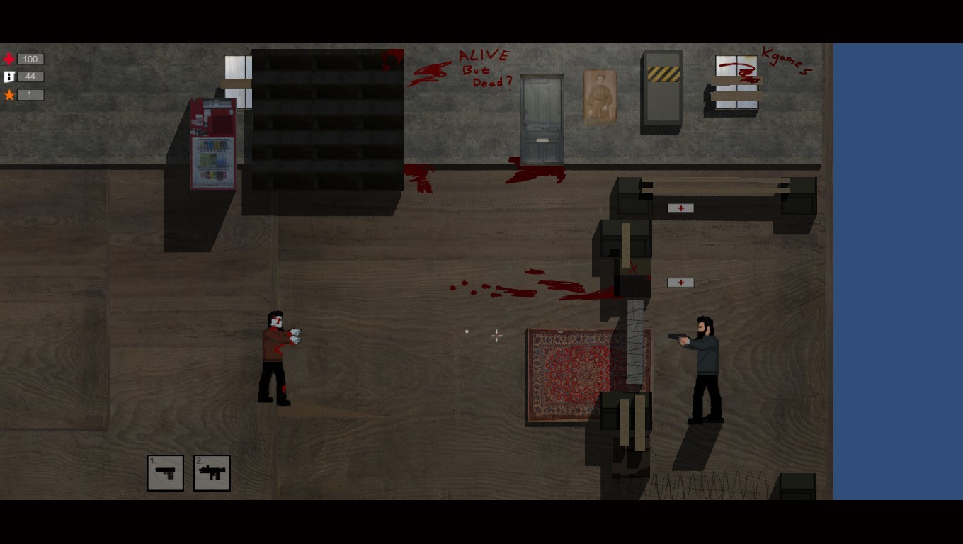 2D Zombie Survival - кадр 3