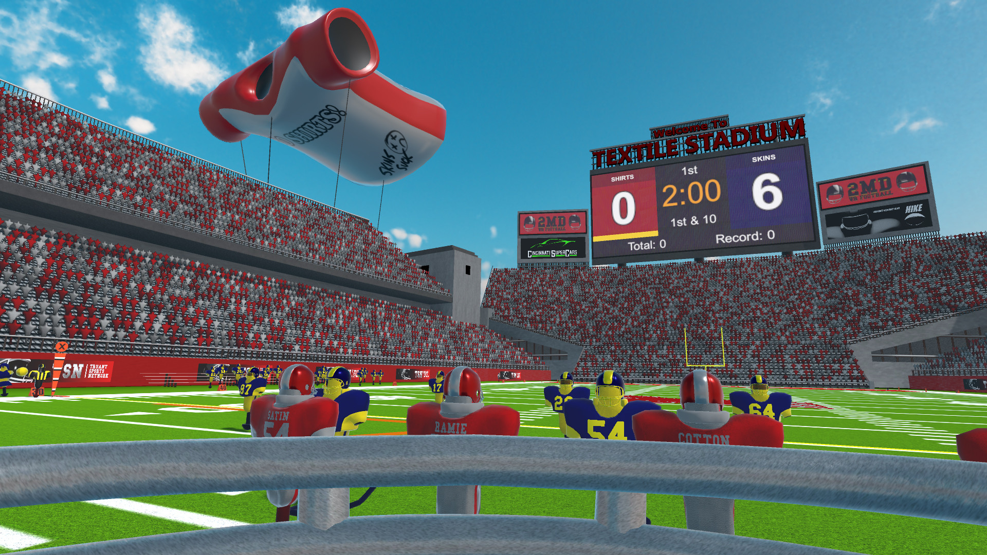 2MD VR Football - кадр 3