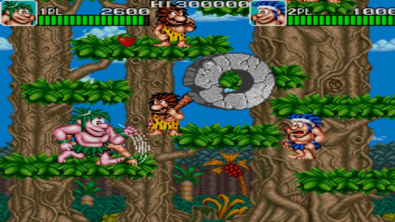 Johnny Turbo's Arcade Joe and Mac Caveman Ninja - кадр 2