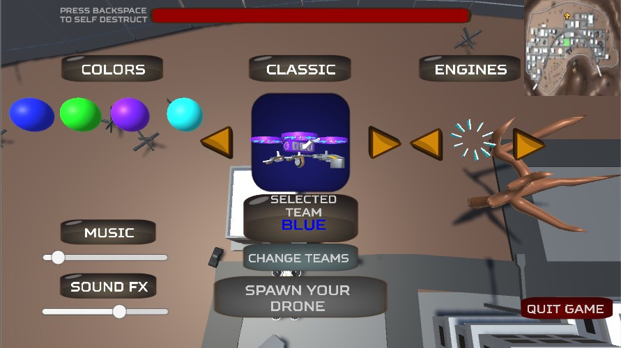 Drone Combat - кадр 1