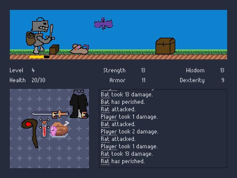 Robotron's Inventory Quest (itch) - кадр 2