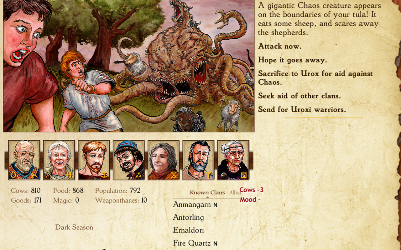 King of Dragon Pass - кадр 7
