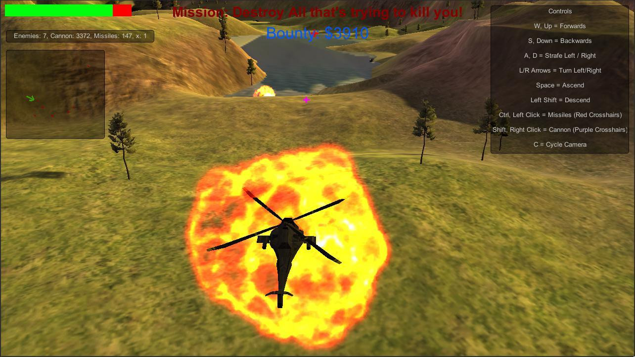 Gunship Assault 3D Lite (itch) - кадр 3