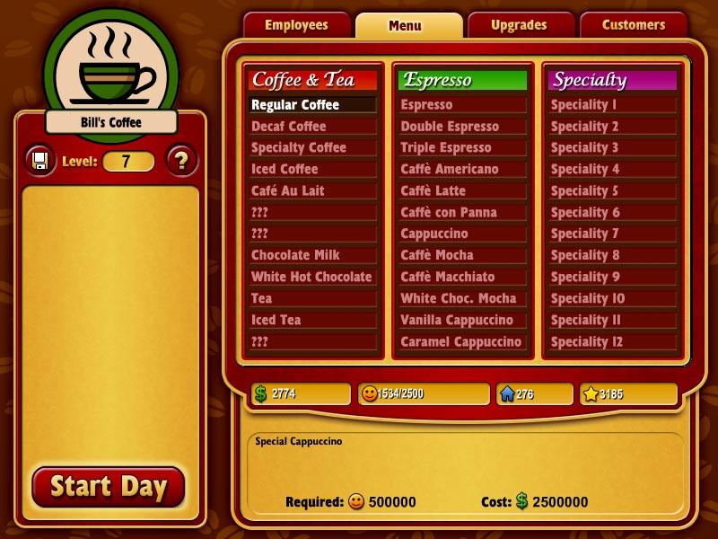 Coffee Tycoon - кадр 3