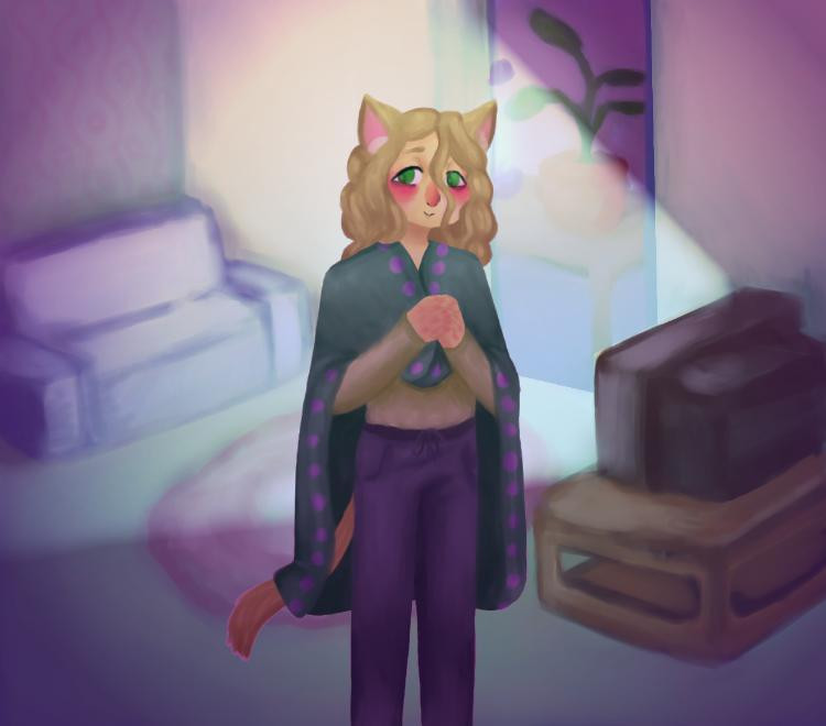 My little cat girl (itch) - кадр 2