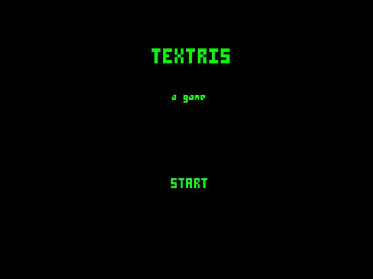 C://TEXTRIS.EXE (traviswhendrix, vgmede, radaeze) (itch) - кадр 1