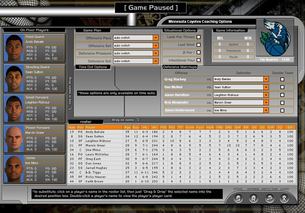 Total Pro Basketball 2005 - кадр 3