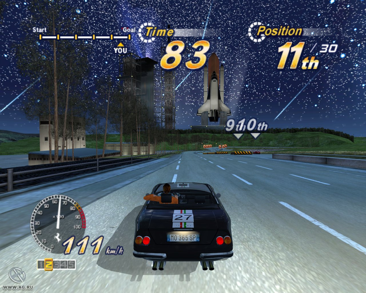 OutRun 2006: Coast 2 Coast - кадр 11