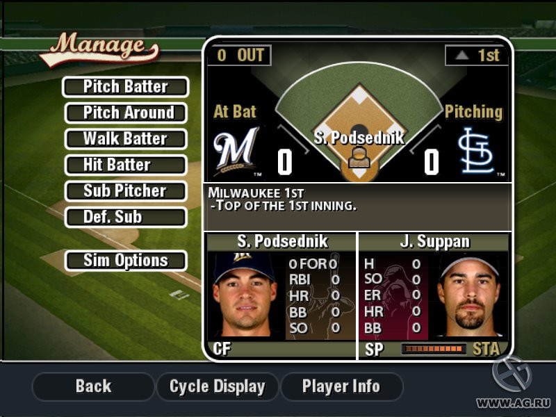 MVP Baseball 2004 - кадр 4