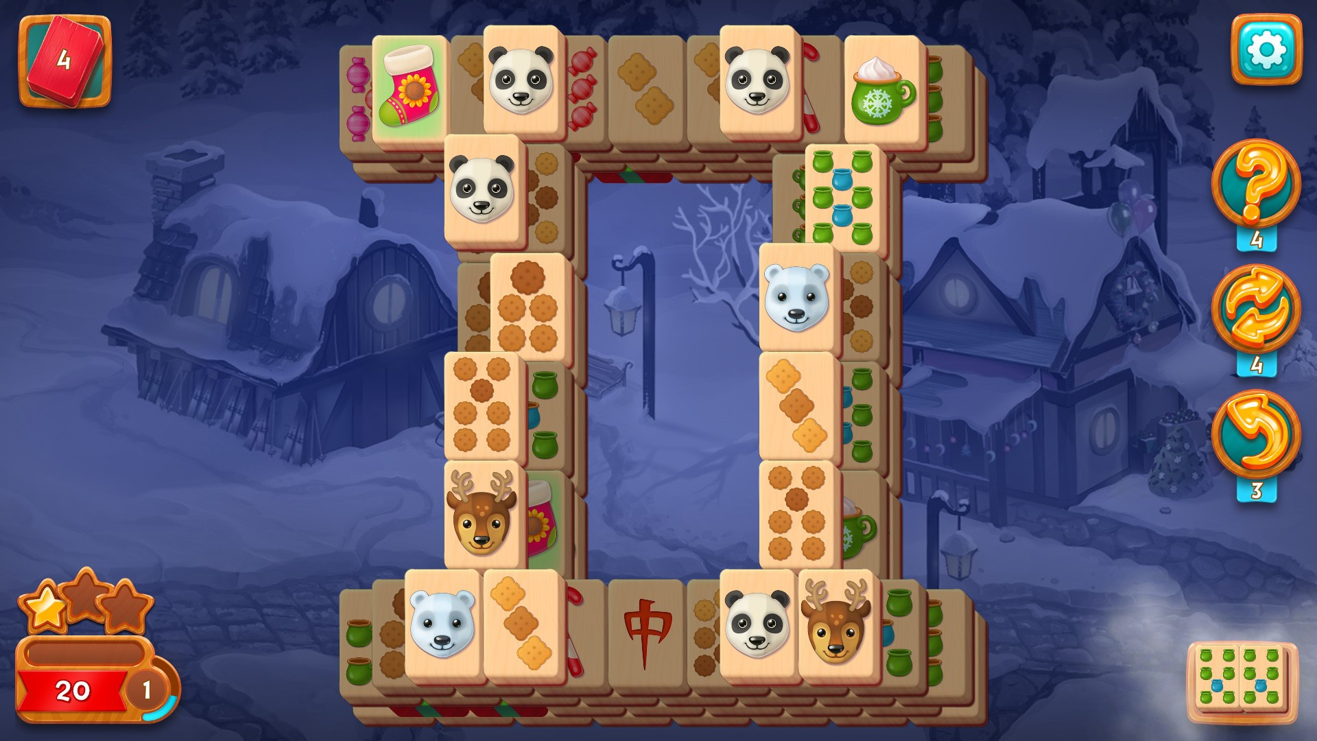 Mahjong Fest: Winterland - кадр 3