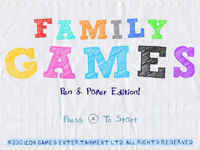 Family Games: Pen & Paper Edition - кадр 4