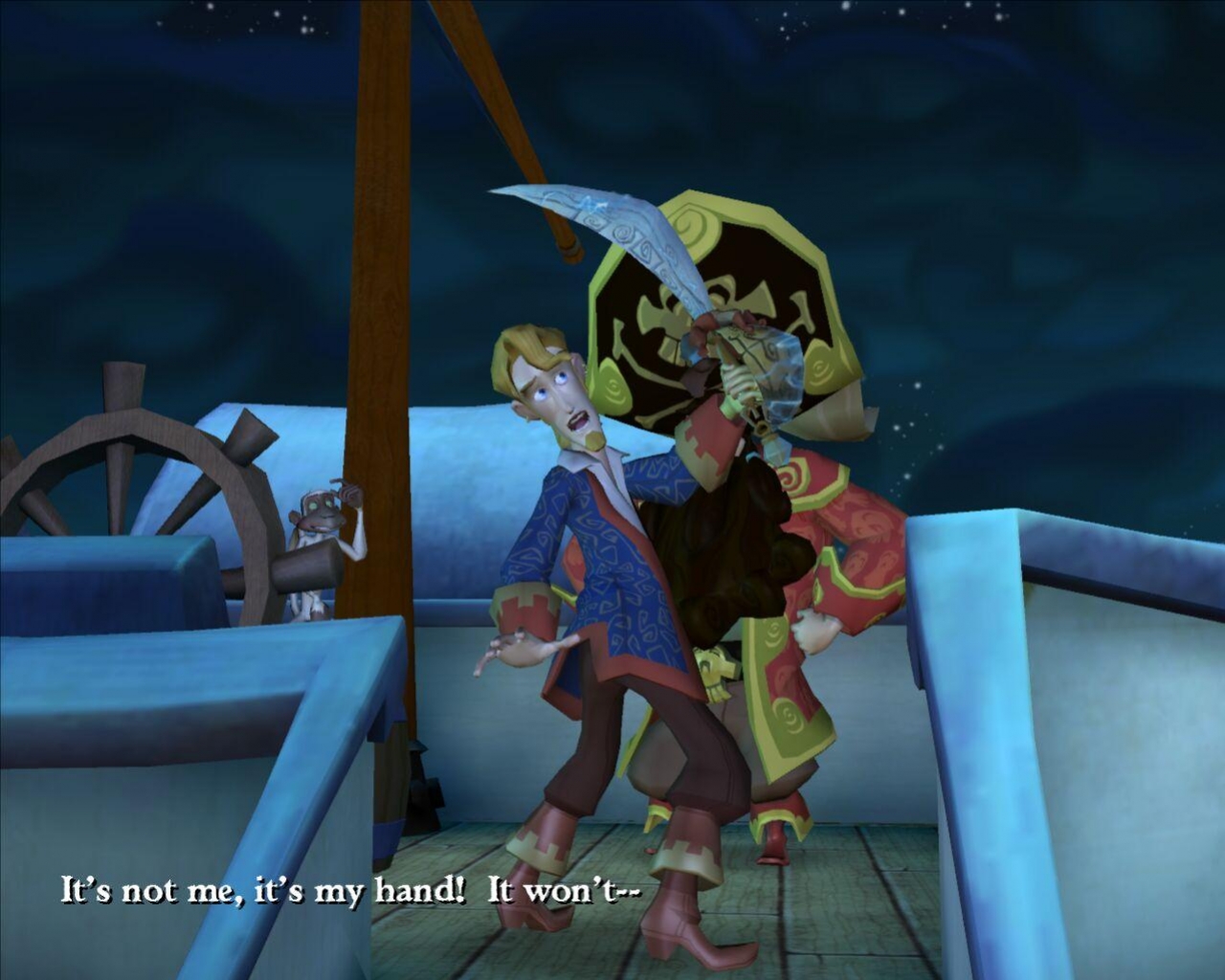 Tales of Monkey Island: Chapter 1 - Launch of the Screaming Narwhal - кадр 11