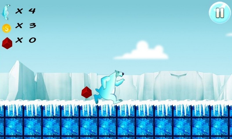 Adventure Ice Bear Run (itch) - кадр 4