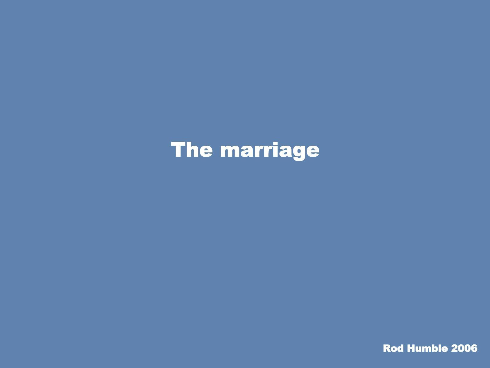 The Marriage (itch) - кадр 1