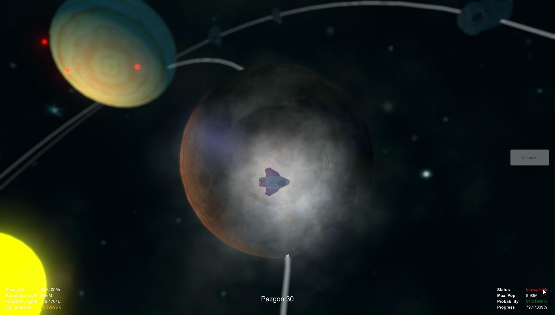 Cosmic Ray (itch) - кадр 1