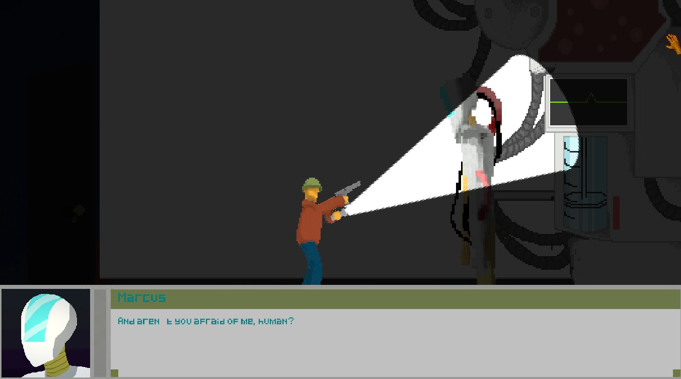 Half Human - IF Game Jam 2016 (itch) - кадр 1