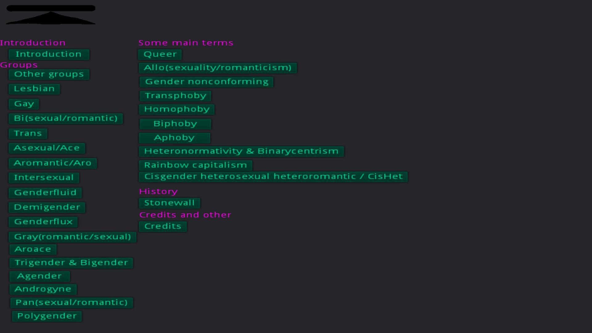 LGBTQ+ guide (itch) - кадр 1