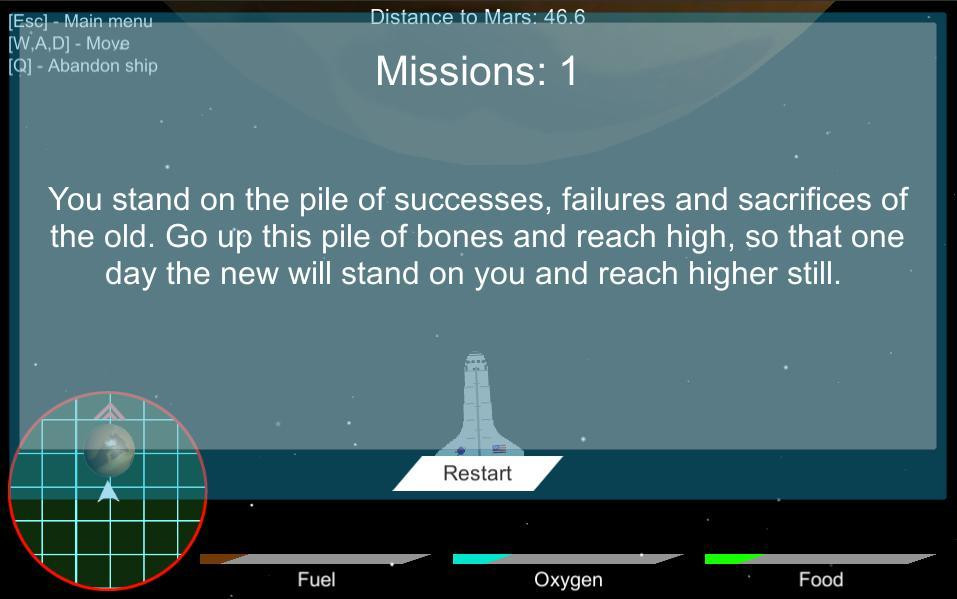 Destination - Mars (itch) - кадр 1