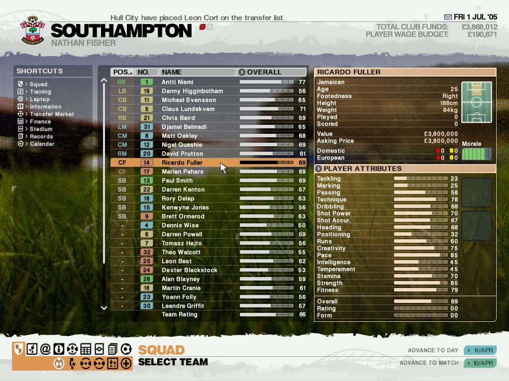 LMA Manager 2007 - кадр 11