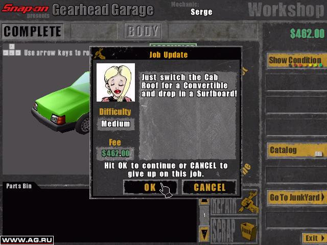 Gearhead Garage: The Virtual Mechanic - кадр 4