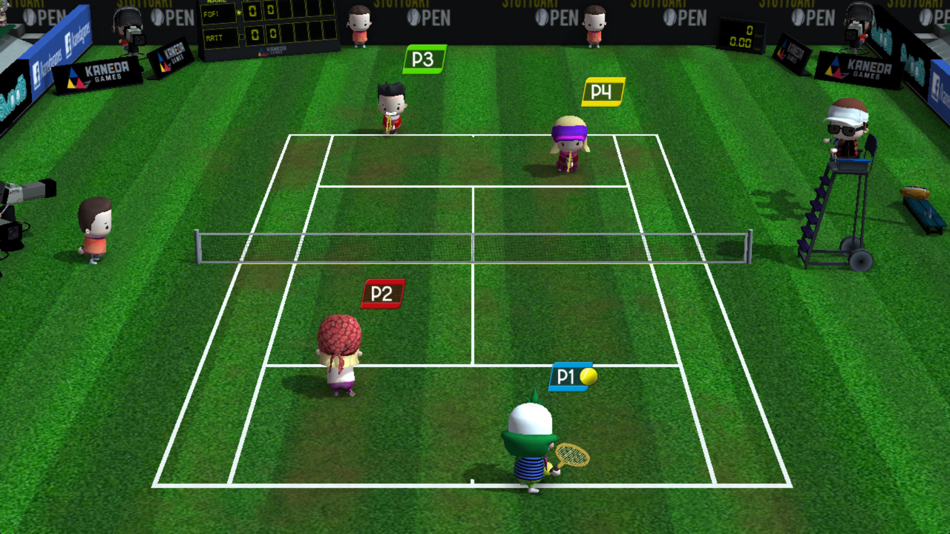 Smoots World Cup Tennis - кадр 7