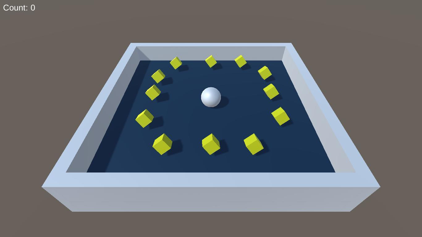 Meu Roll a Ball (itch) - кадр 1