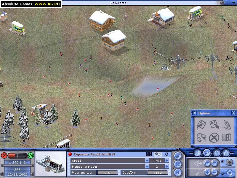 Ski Park Manager 2003 - кадр 3