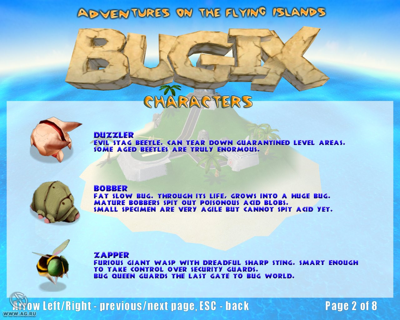 Bugix: Adventures on the Flying Islands - кадр 3