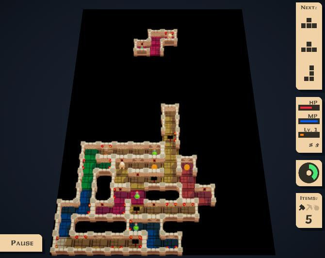 4-Block Dungeon (prototype) (itch) - кадр 2