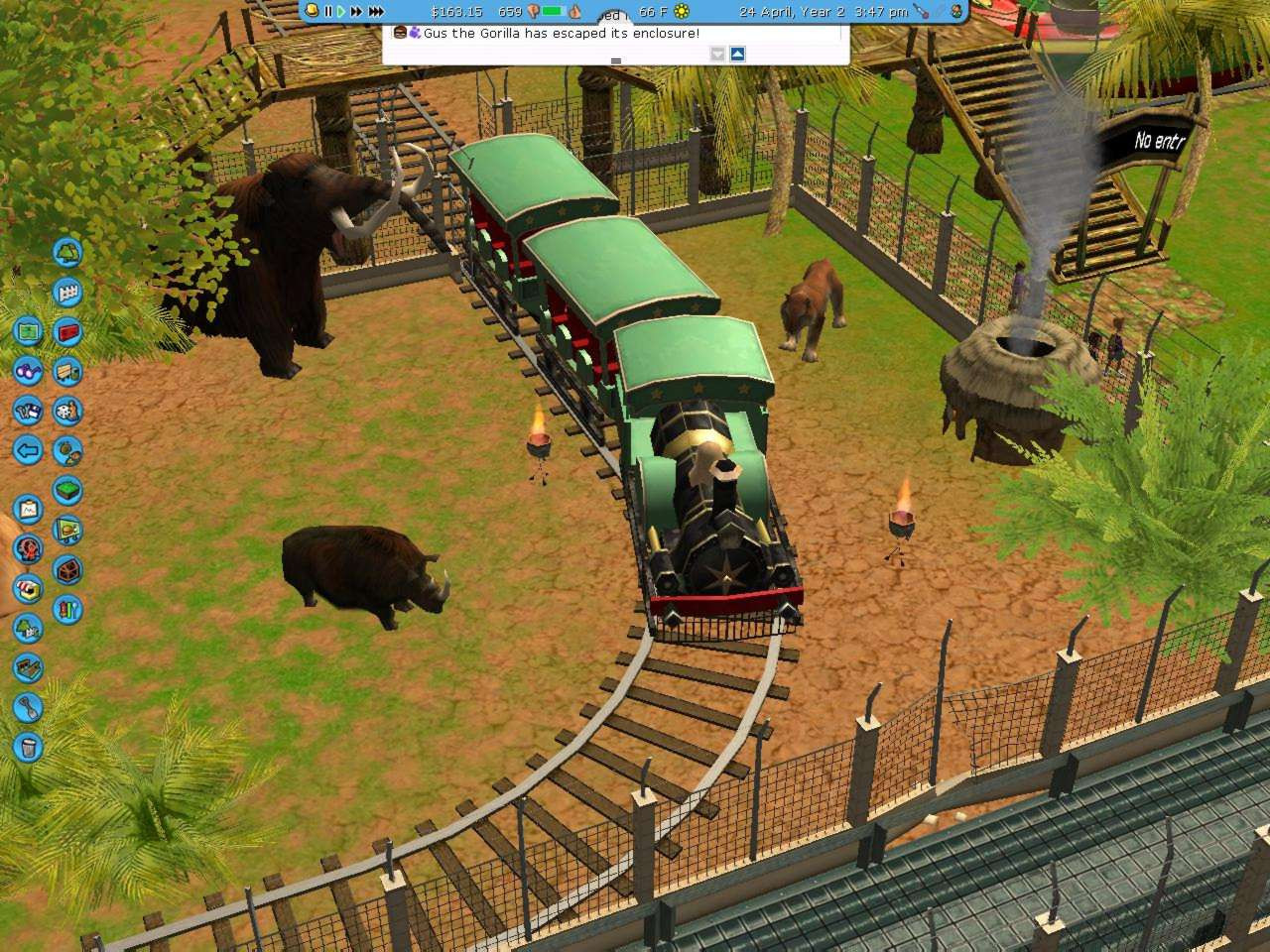 RollerCoaster Tycoon 3: Wild! - кадр 14