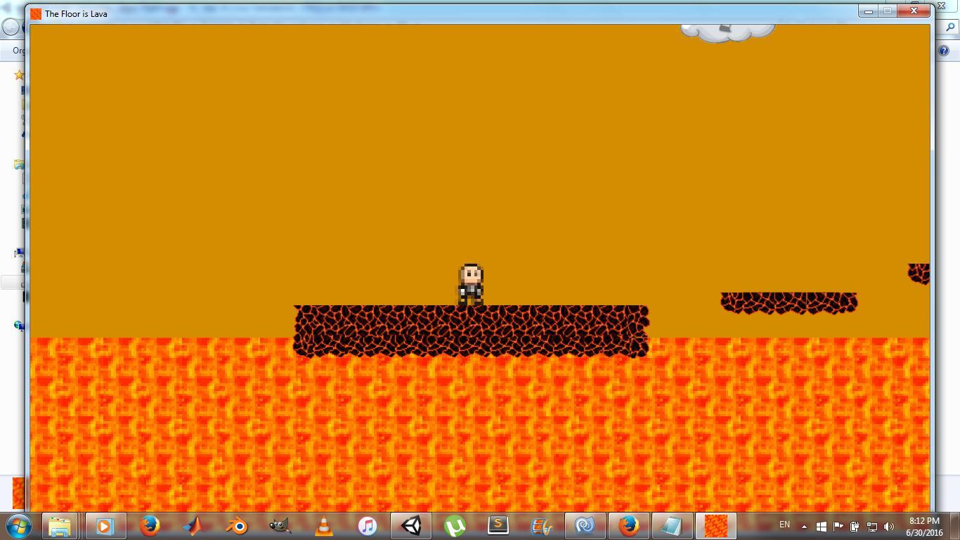 The Floor is Lava (itch) (ButtonDown Games) - кадр 1