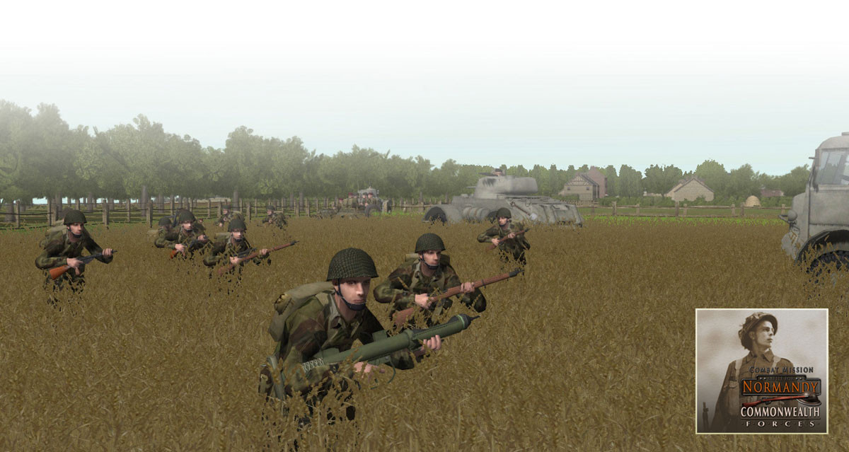 Combat Mission: Battle for Normandy - Commonwealth Forces - кадр 8