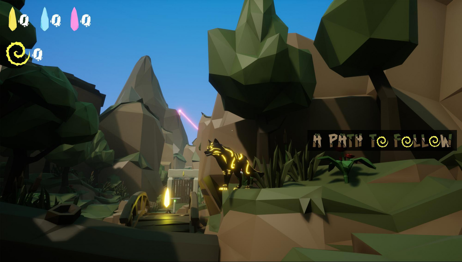 A Path To Follow - DEMO (itch) - кадр 1