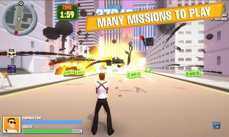 Grand Theft 7 Nueva City (itch) - кадр 3