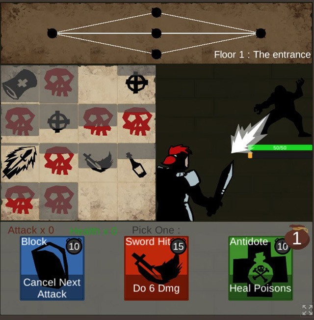 LD42 - Gone in dark cave (itch) - кадр 1