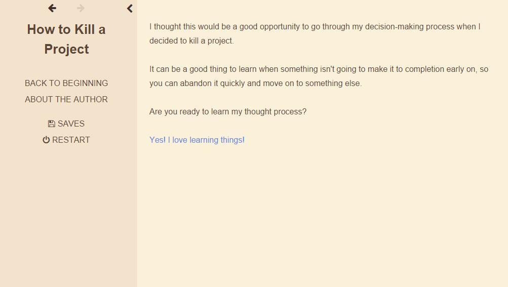 How to Kill a Project (itch) - кадр 1