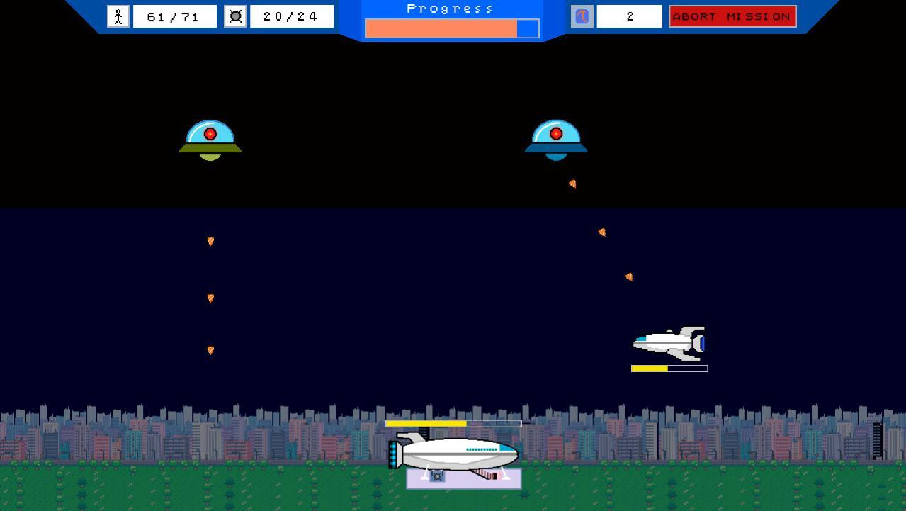 Escape From Invaded Earth (itch) - кадр 1