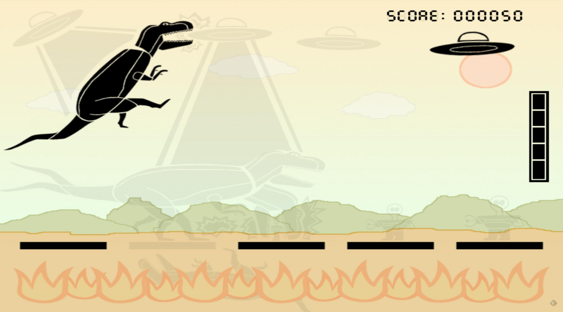 Dino Dash - Rex's Run (itch) - кадр 1