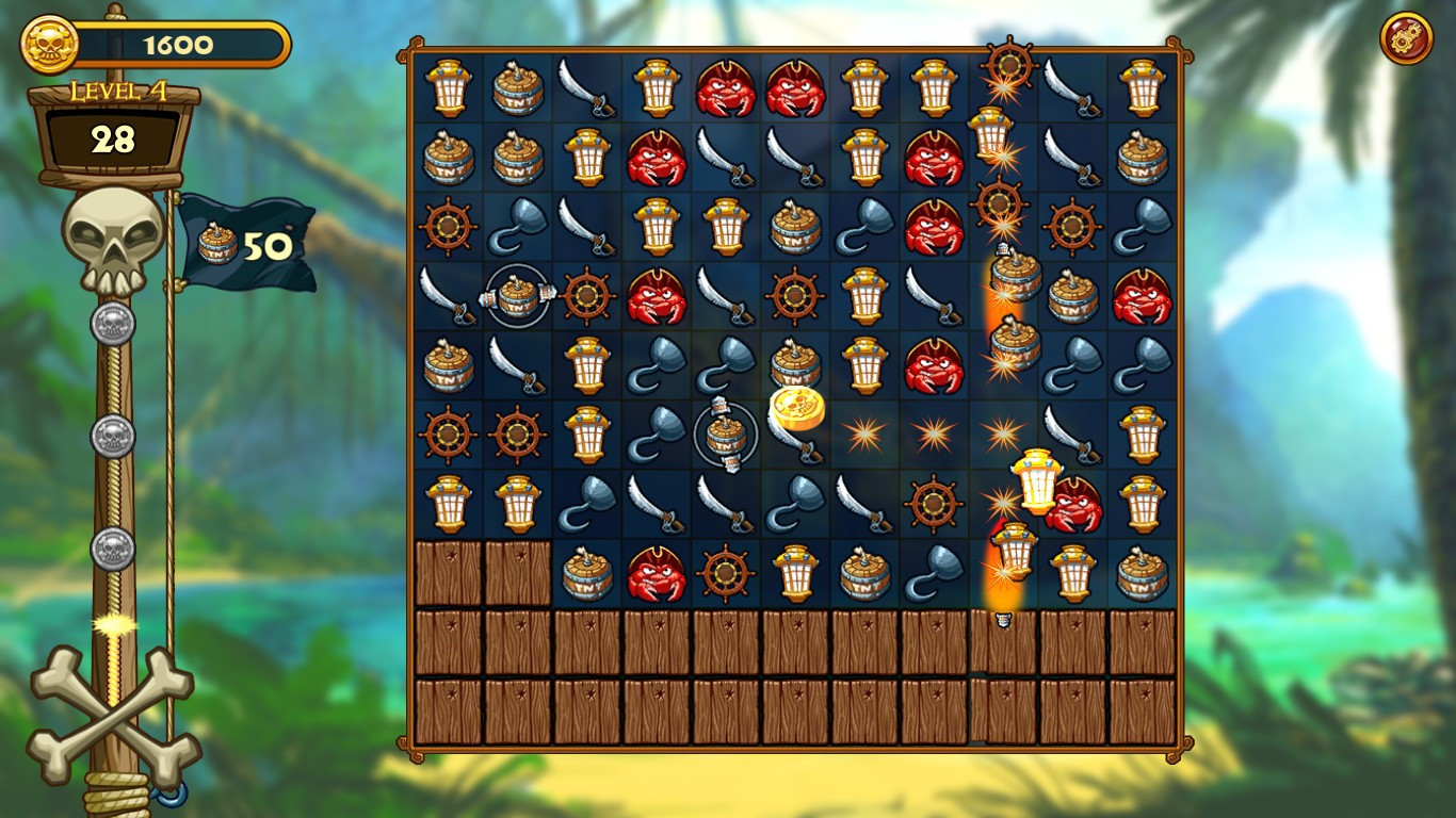 Match Three Pirates! Heir to Davy Jones - кадр 1