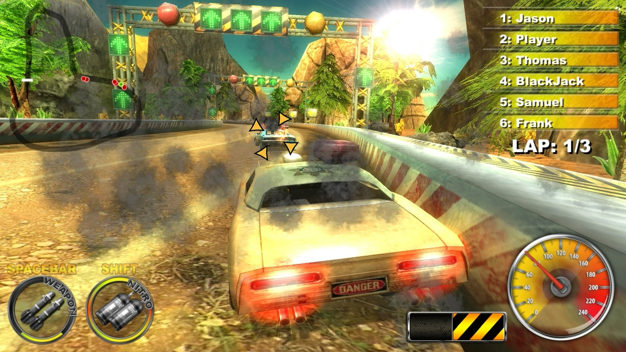 Lethal Brutal Racing - кадр 1