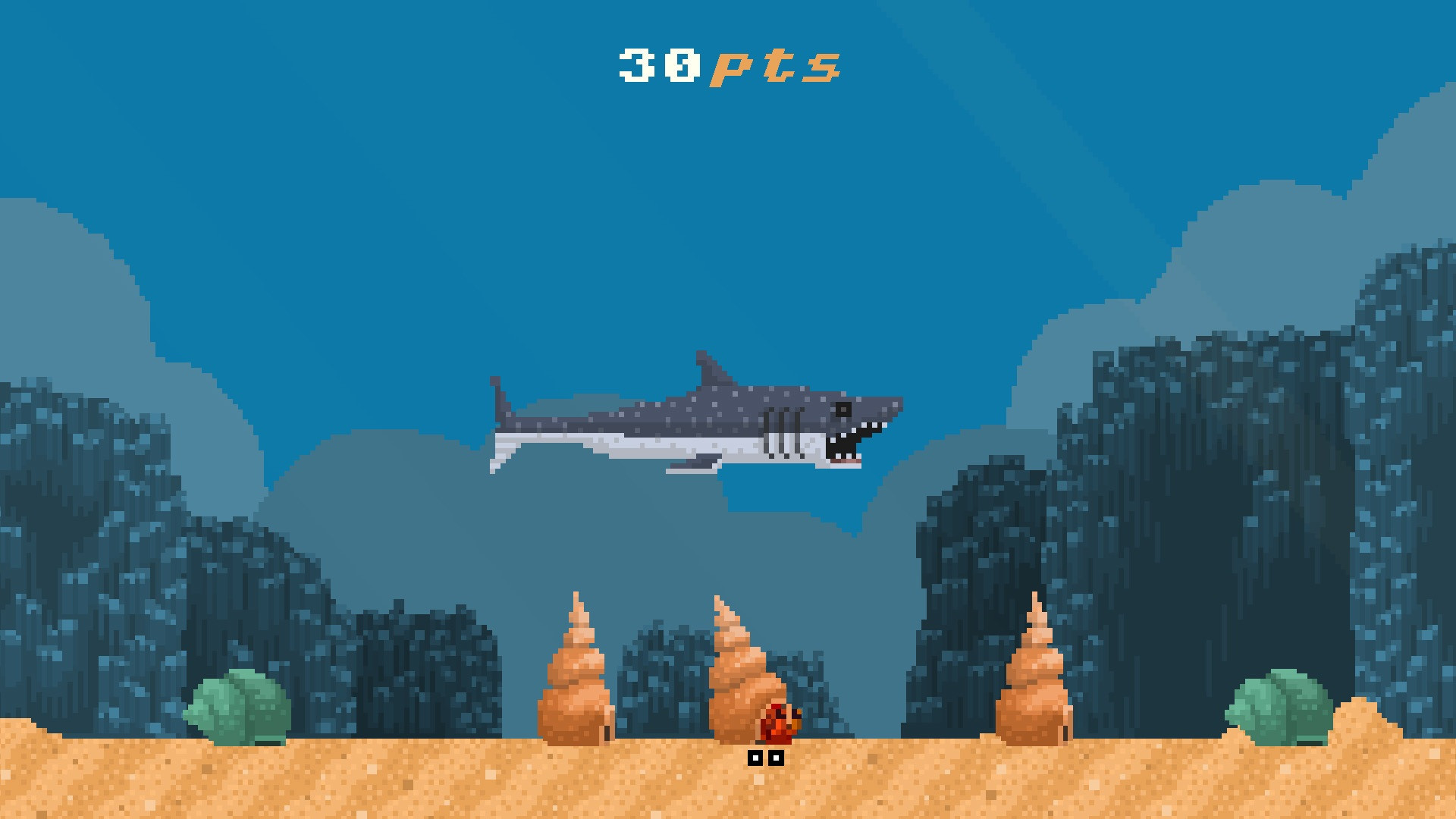 Hermit the sluggish caterpillar of the sea (itch) - кадр 2