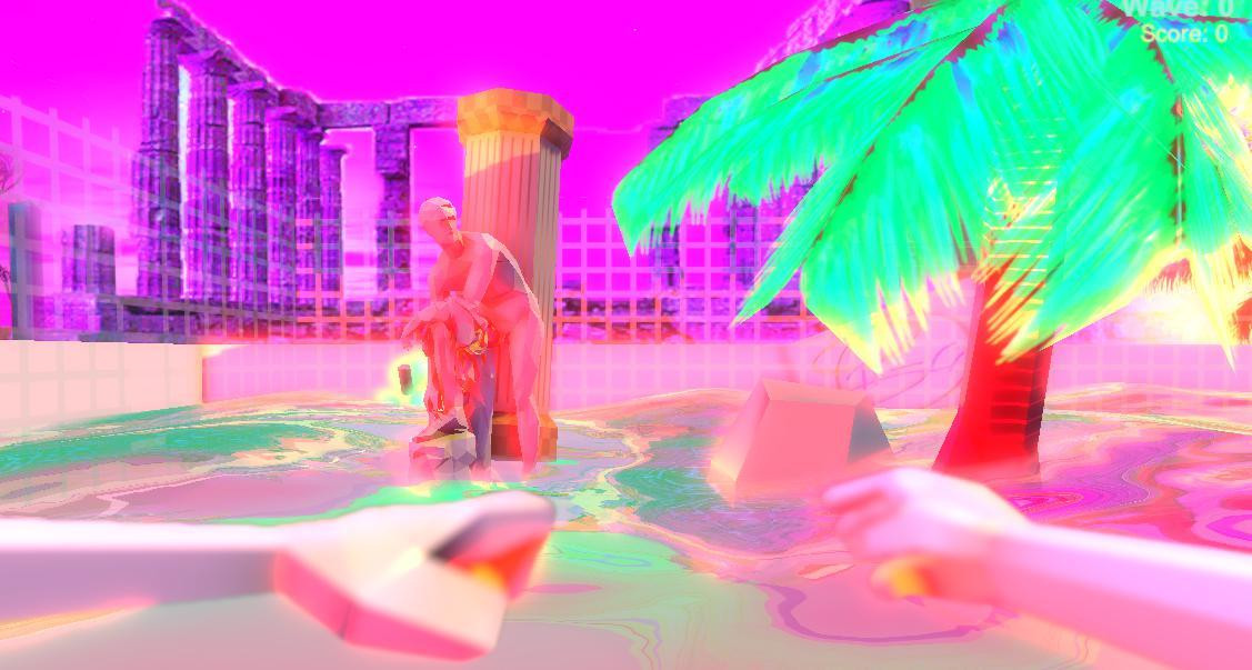 VaporWaveArena クール (November) (itch) - кадр 2