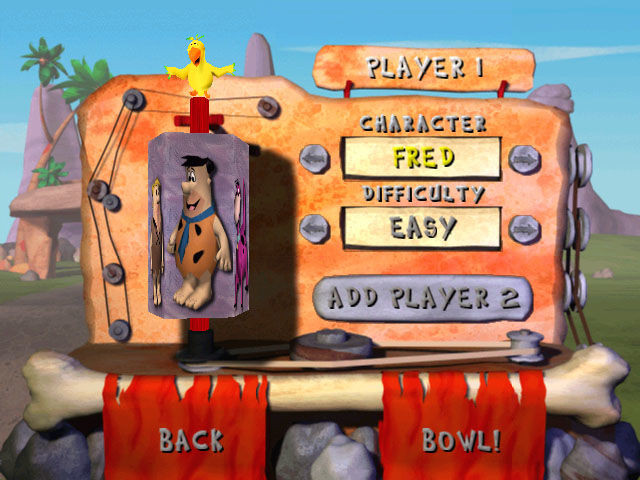 The Flintstones: Bedrock Bowling - кадр 3