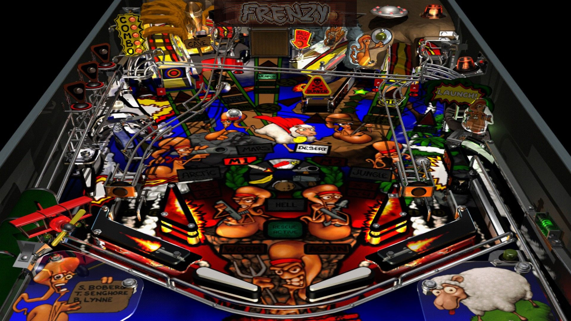 Worms Pinball - кадр 3