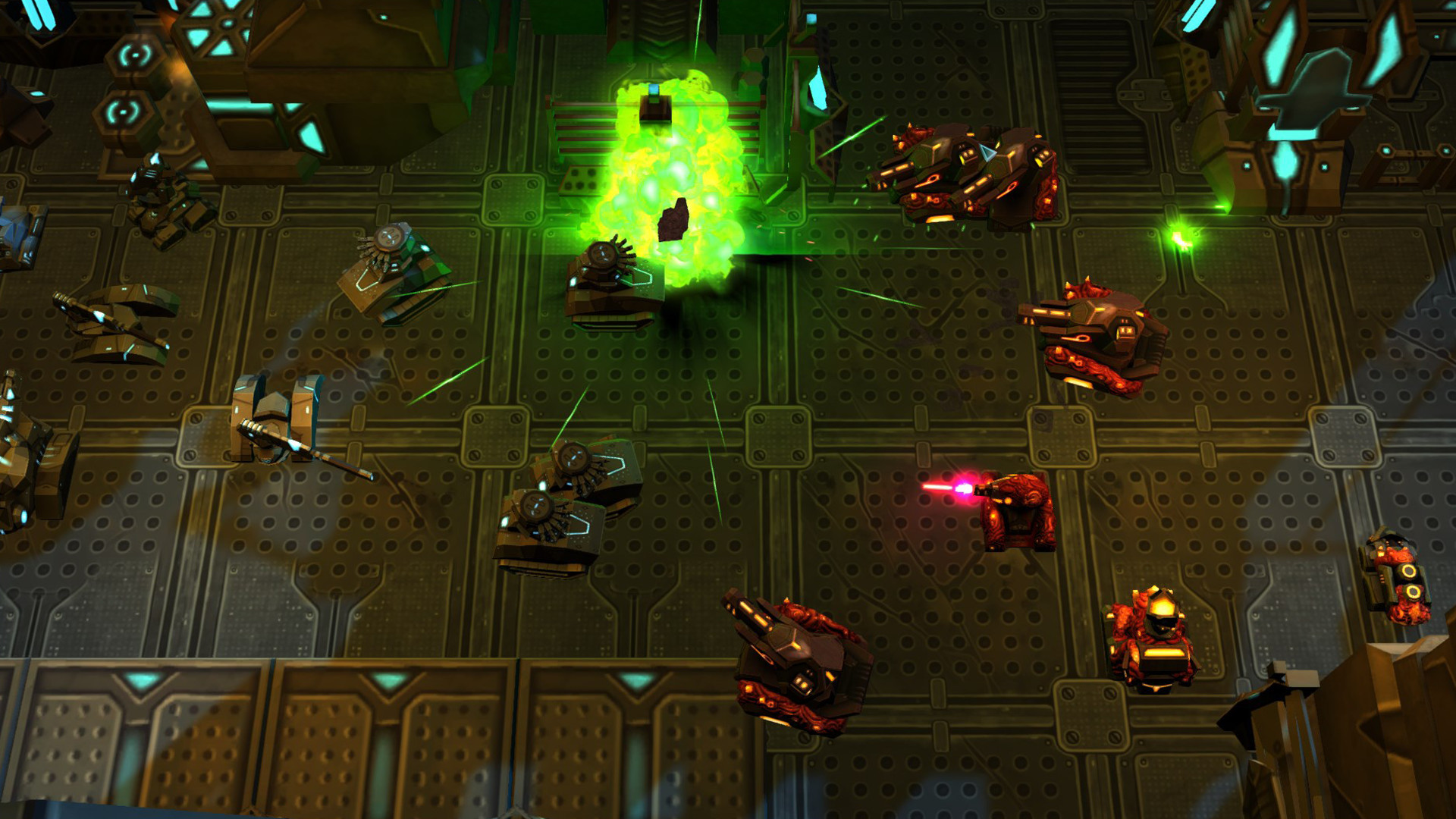 Tanks vs Aliens - кадр 1