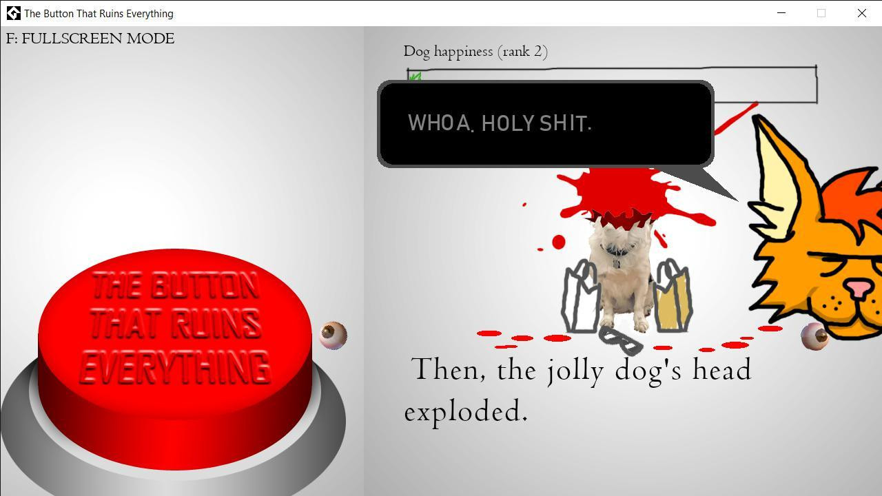 The Button That Ruins Everything (itch) - кадр 2
