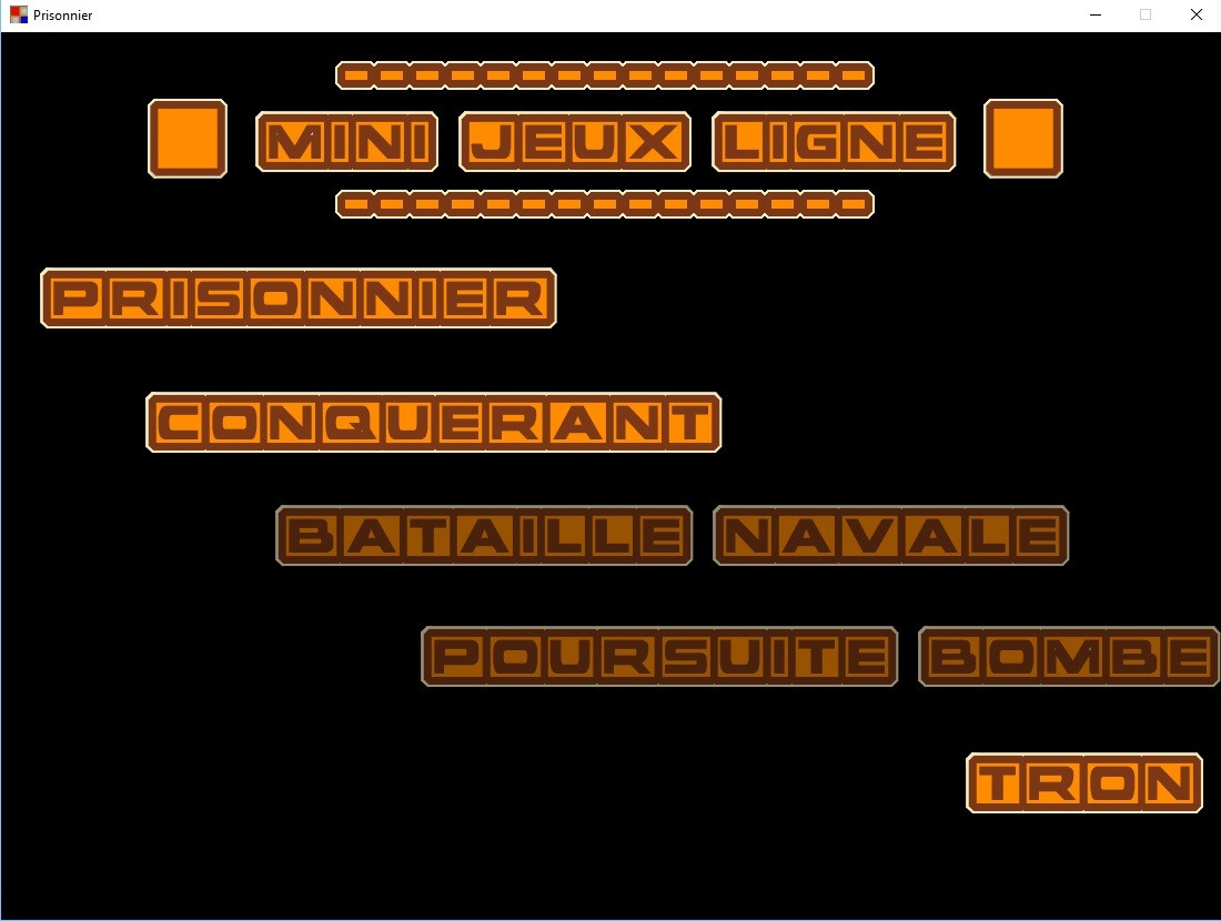 Prisonnier , Conquerant ,Tron (mini jeux ligne) (itch) - кадр 2